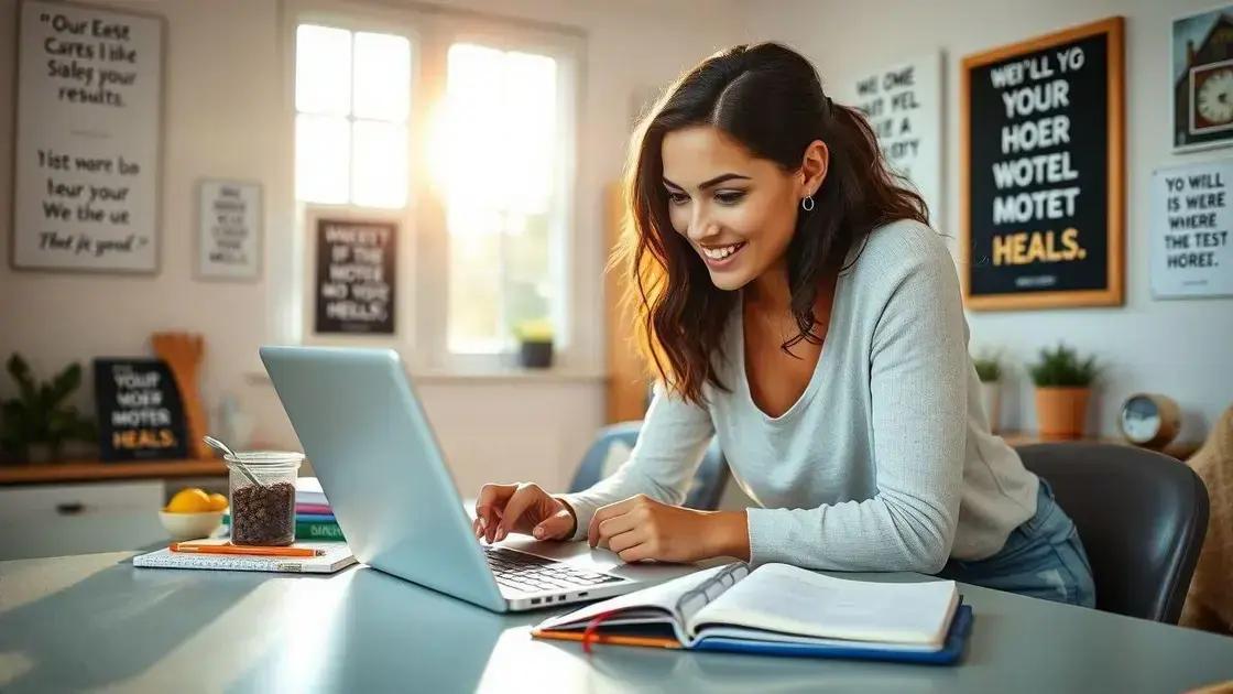 Acompanhando resultados e ajustando metas