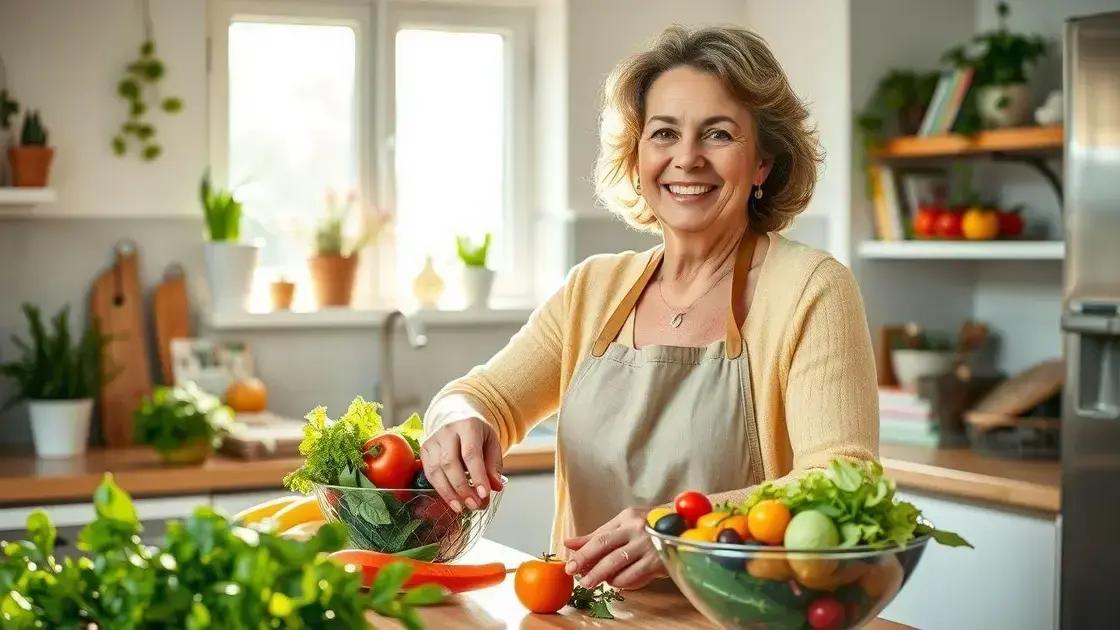 Alimentação adequada nesse período