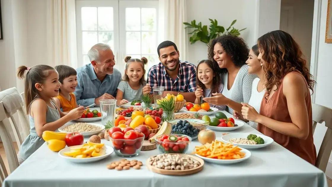 Alimentação saudável e prevenção