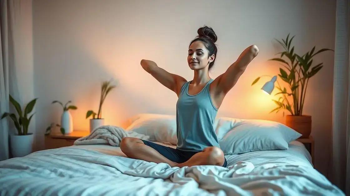 Atividades relaxantes antes de dormir