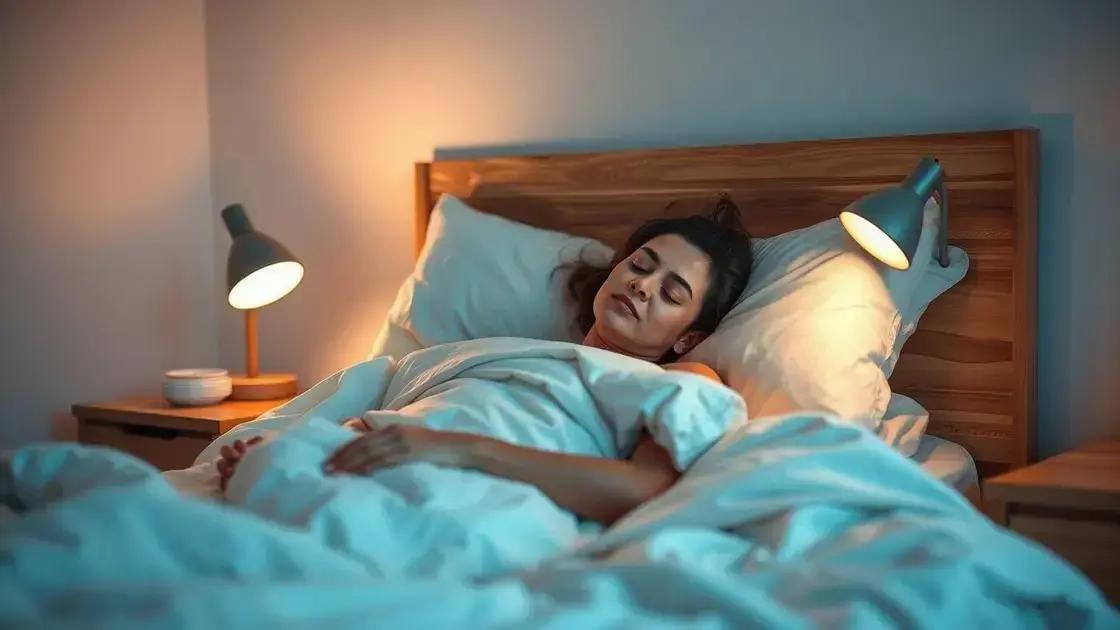 Benefícios de uma boa noite de sono no bem-estar geral
