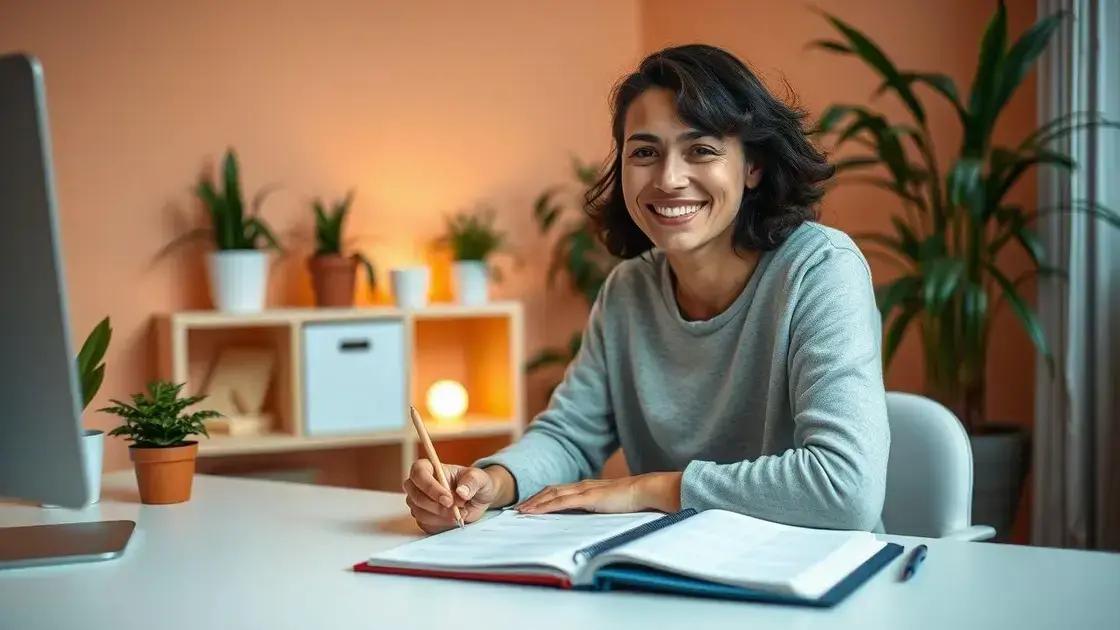 Benefícios de uma rotina bem estruturada