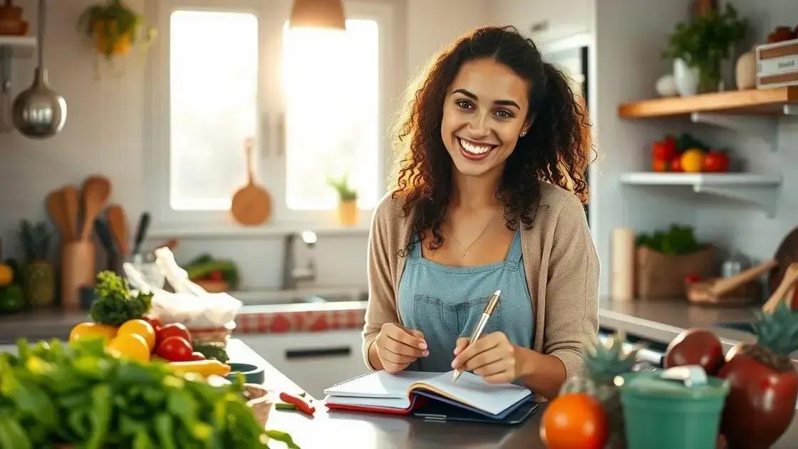 Benefícios do planejamento alimentar