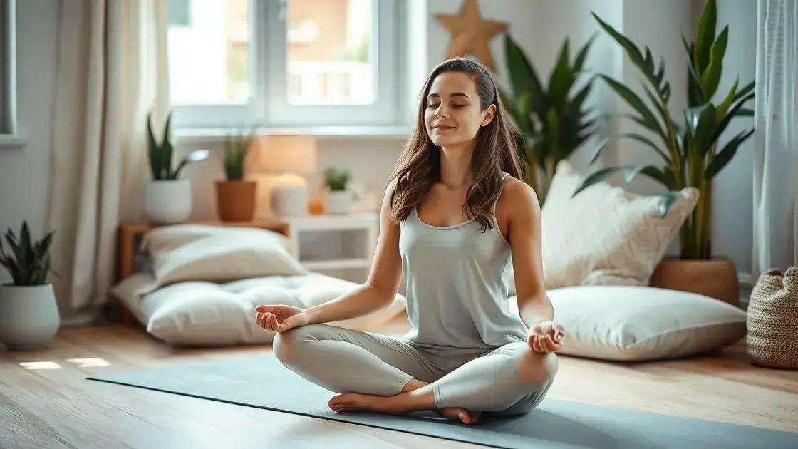 Como criar uma rotina de meditação