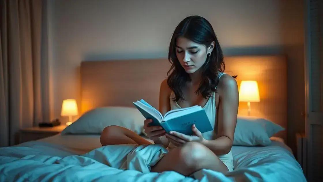 Como estabelecer uma rotina de sono
