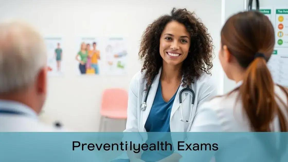Exames preventivos necessários