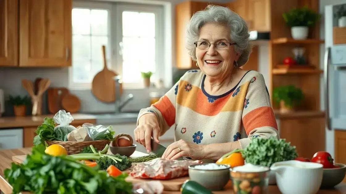 Nutrientes essenciais para essa fase da vida