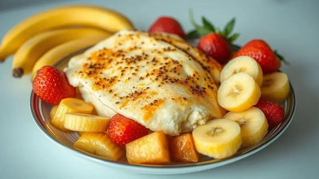 Panqueca de aveia leve e rica em fibras