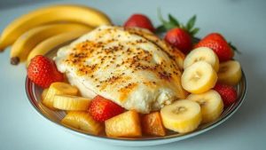 Panqueca de aveia leve e rica em fibras