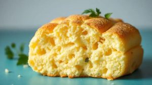 Pão de queijo fit com batata-doce