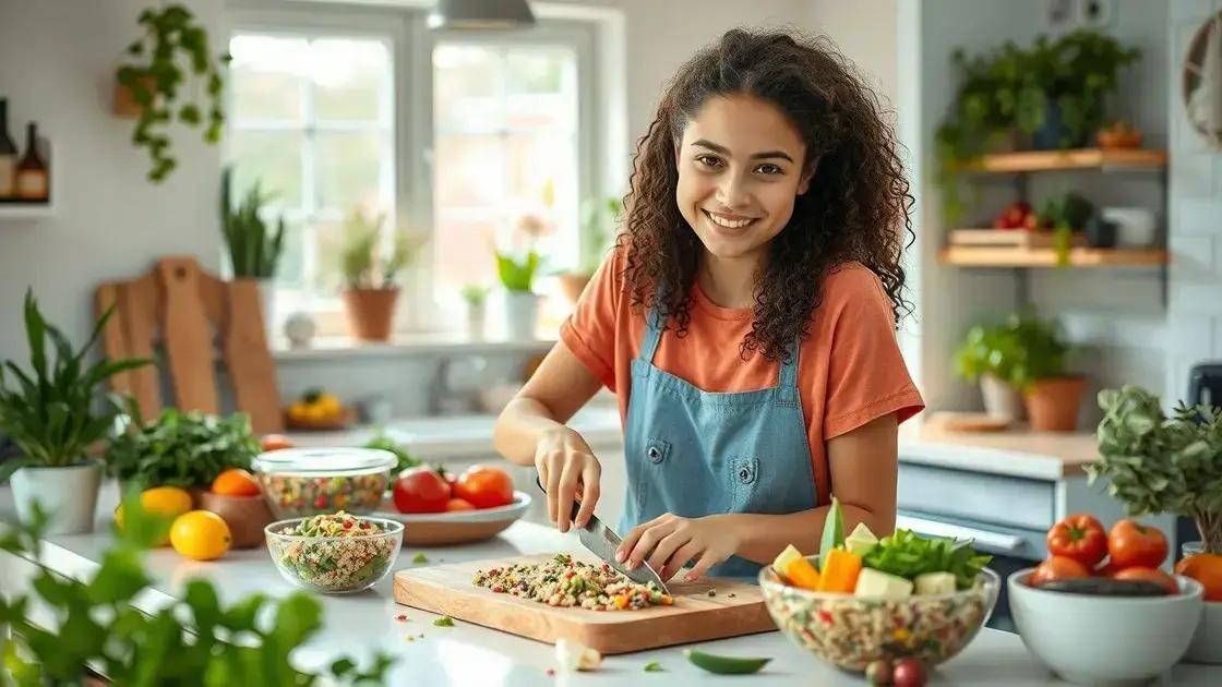 Receitas rápidas e saudáveis