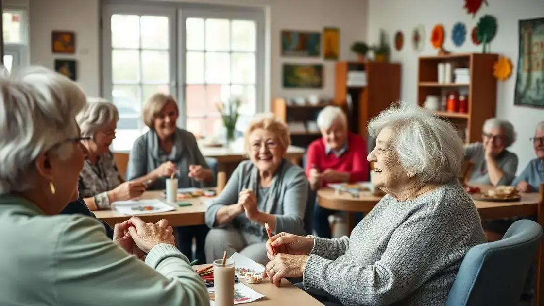 Recursos e serviços para apoio ao idoso