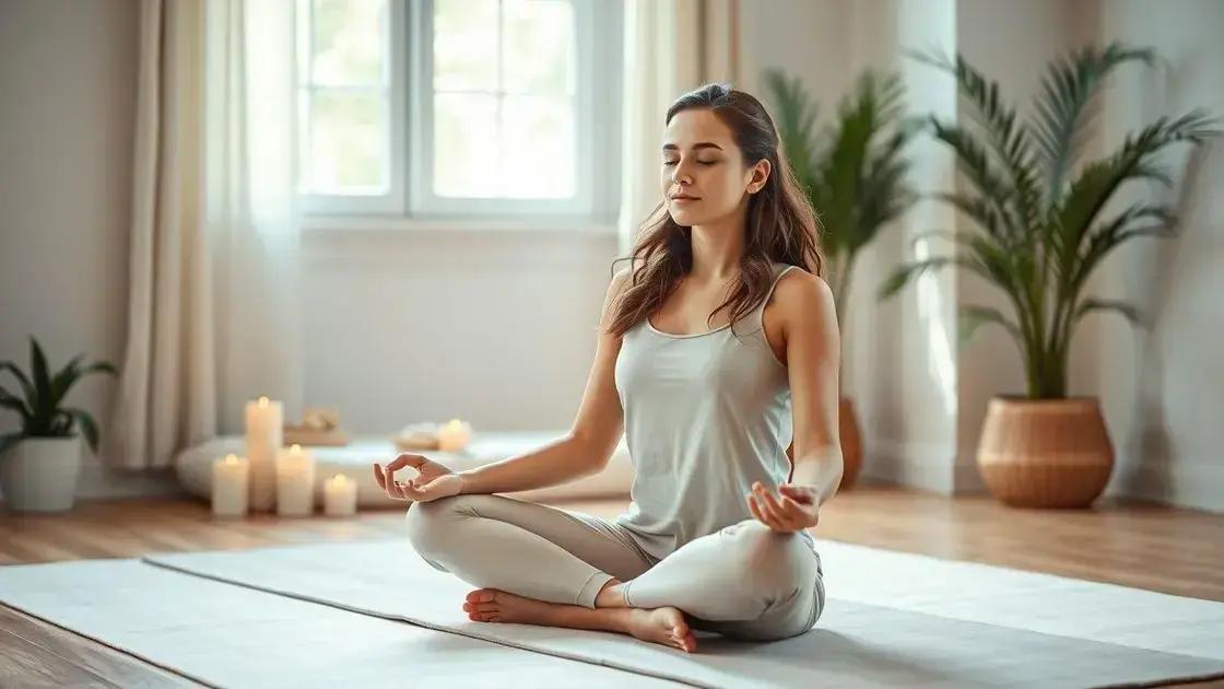 Técnicas simples de meditação